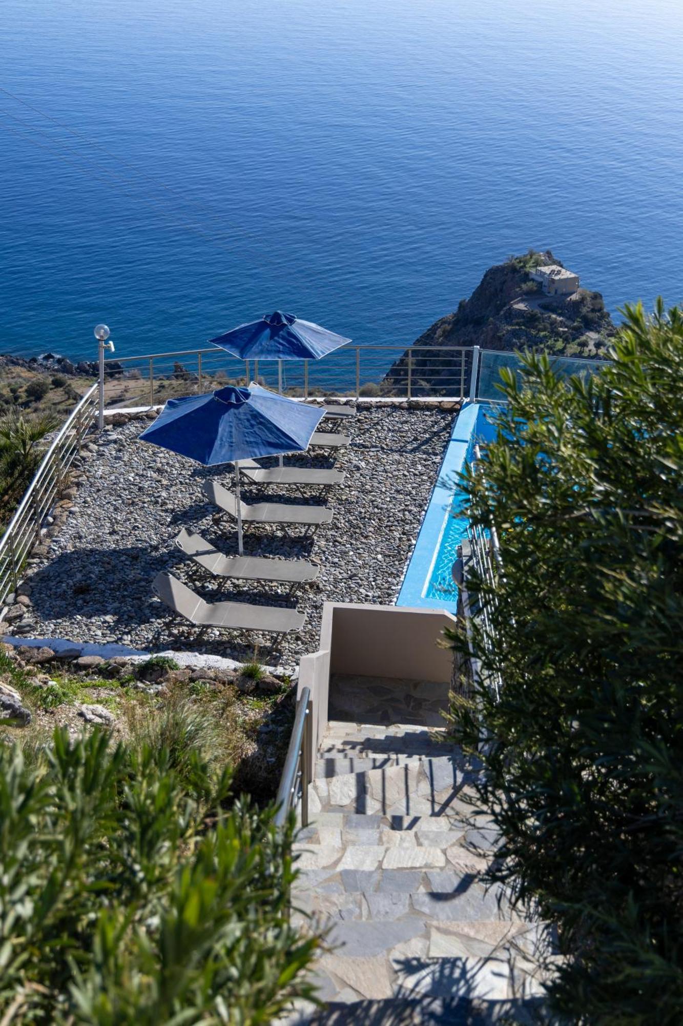 Akrotiri Panorama- Luxury Rental Apartments With Sea View Rodhákinon Exterior foto