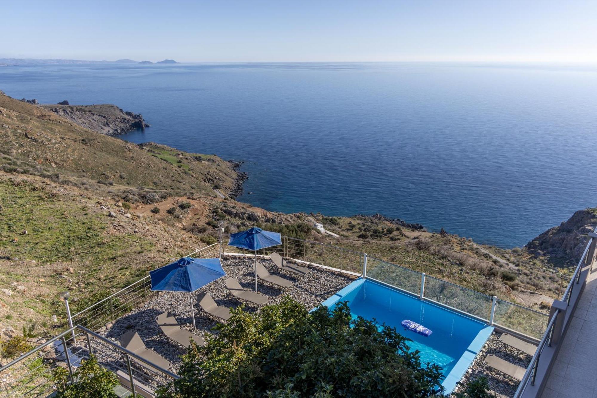 Akrotiri Panorama- Luxury Rental Apartments With Sea View Rodhákinon Exterior foto
