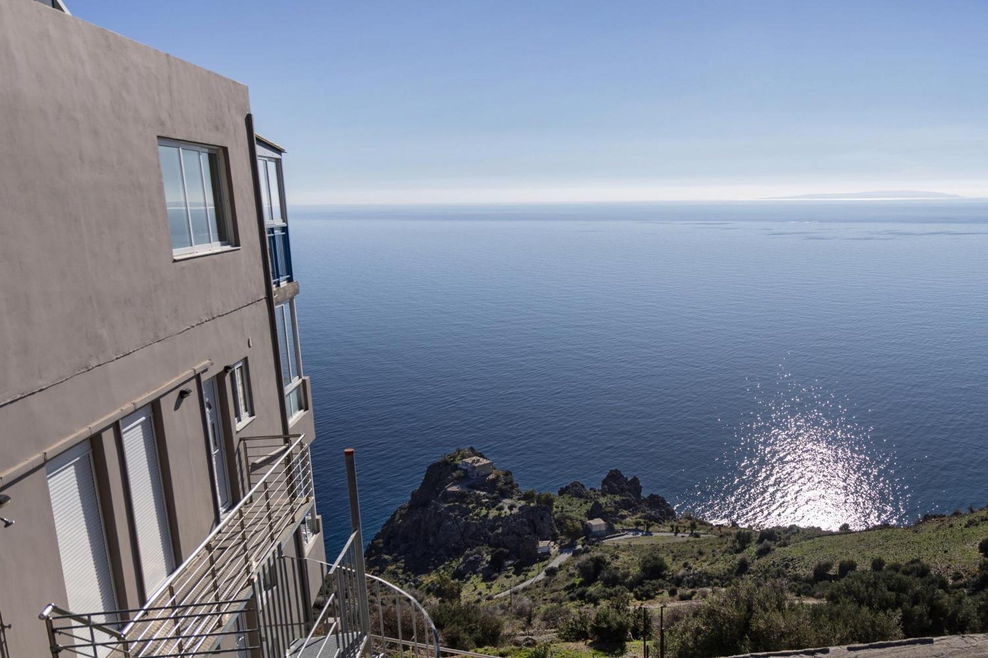 Akrotiri Panorama- Luxury Rental Apartments With Sea View Rodhákinon Exterior foto