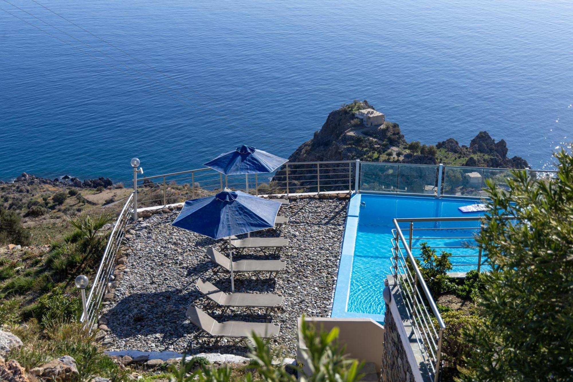Akrotiri Panorama- Luxury Rental Apartments With Sea View Rodhákinon Exterior foto