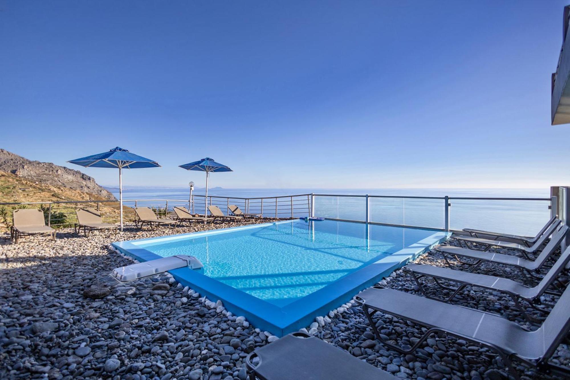 Akrotiri Panorama- Luxury Rental Apartments With Sea View Rodhákinon Exterior foto
