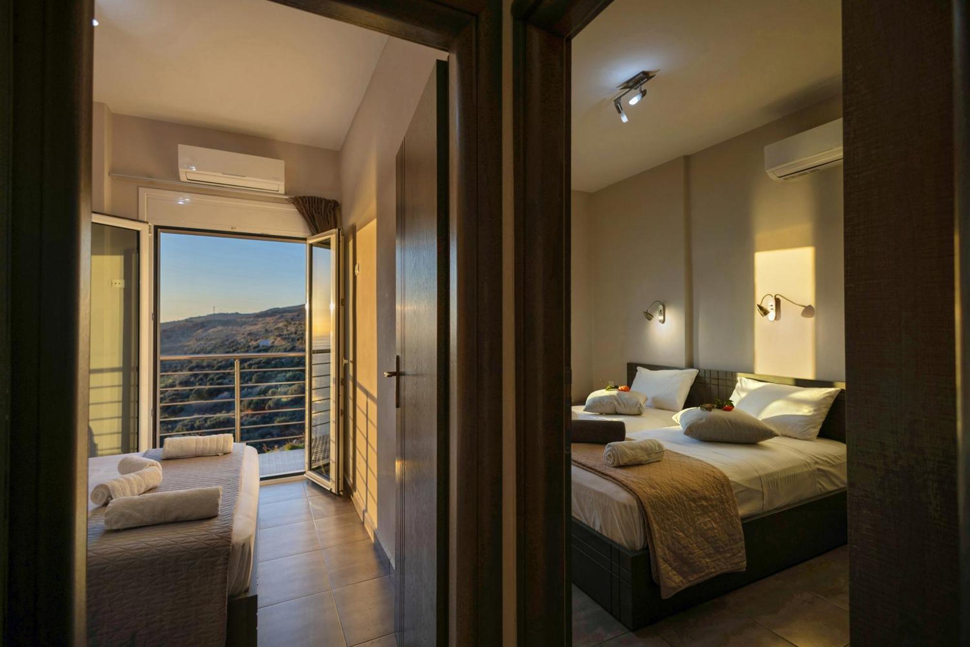 Akrotiri Panorama- Luxury Rental Apartments With Sea View Rodhákinon Exterior foto